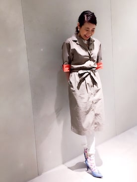 「Tabio（タビオ）のアイテム」を使った、matsuさん（レディース・155cm）の春コーディネート