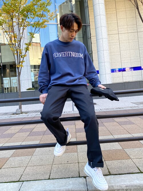 Riouta Dickiesのチノパンツを使ったコーディネート Wear