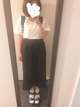 「gravity（グラビティー）のアイテム」を使った、maru*maruさん（レディース・153cm）の秋コーディネート