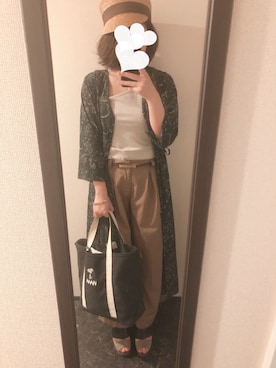 「gravity（グラビティー）のアイテム」を使った、maru*maruさん（レディース・153cm）の秋コーディネート