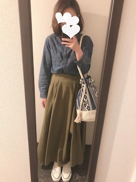 maru*maruさん（レディース・153cm）の秋コーディネート