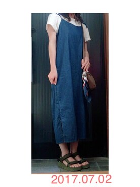 ゆうきさん（レディース・149cm）の夏コーディネート