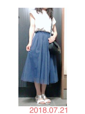 ゆうきさん（レディース・149cm）の夏コーディネート
