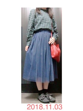 ゆうきさん（レディース・149cm）の秋コーディネート