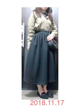 ゆうきさん（レディース・149cm）の秋コーディネート