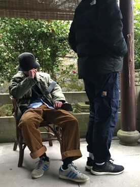 不愿透露名字的阿涛さんのコーディネート