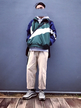 不愿透露名字的阿涛さんのコーディネート