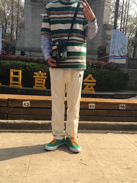 不愿透露名字的阿涛さんのコーディネート