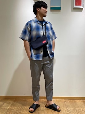 「☆柄シャツ」｜kitamura10714さん（メンズ・168cm）の夏コーディネート
