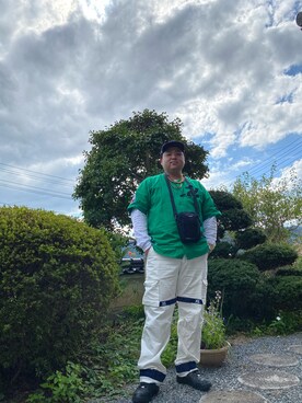 大﨑捷弘さんのコーディネート