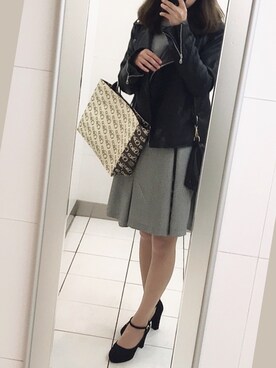 「鏡キタナイ 」｜さくさくぱんださん（レディース・157cm）の春コーディネート