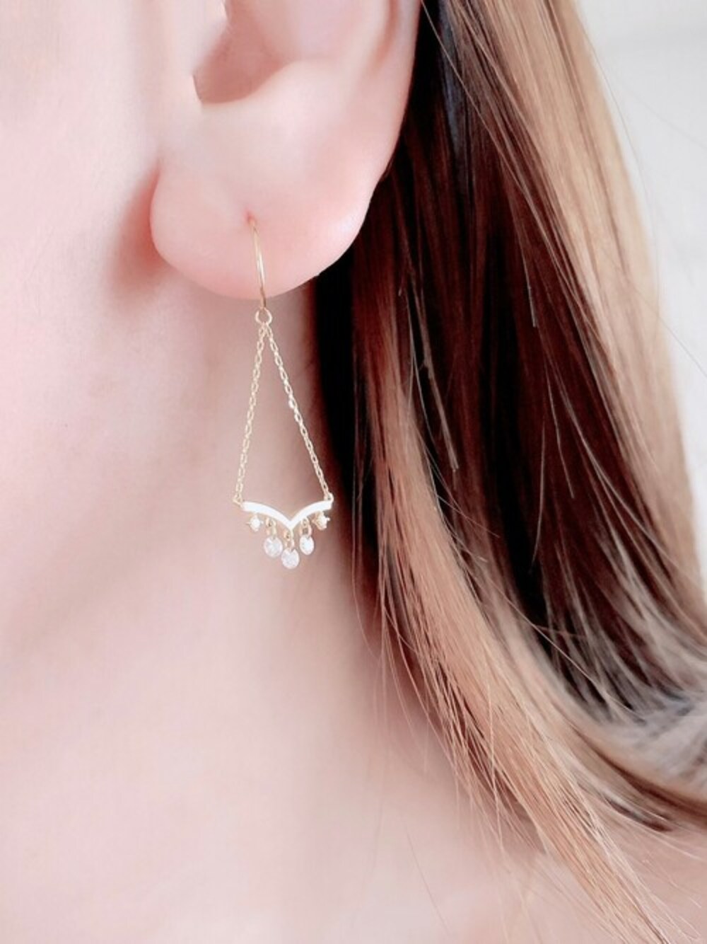 チェーンピアス | AHKAH（アーカー）| 公式オンラインサイト アーカー