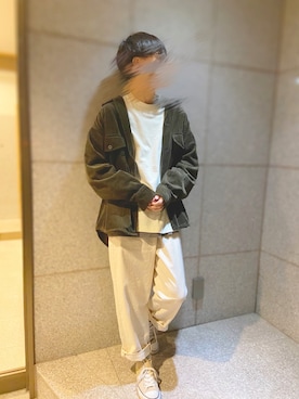 「VISION（ヴィジョン）のアイテム（トップス）」を使った、すぎさん（メンズ・170cm）の秋コーディネート