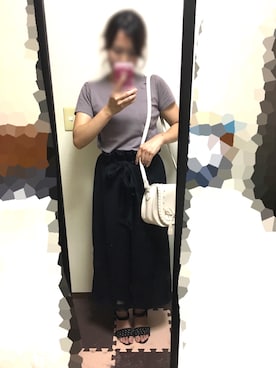 「tocco（トッコ）のアイテム（パンツ）」を使った、Nana(^^)momさん（レディース・151cm）の夏コーディネート