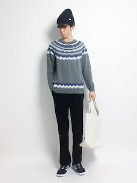 hiroさん（メンズ・174cm）の冬コーディネート