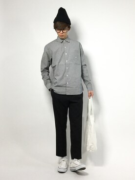 hiroさん（メンズ・174cm）の冬コーディネート