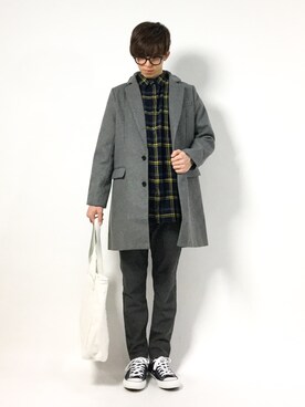 hiroさん（メンズ・174cm）の冬コーディネート