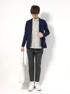 hiroさん（メンズ・174cm）の冬コーディネート