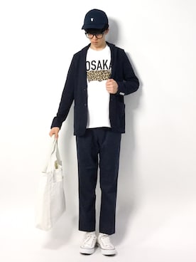 「SHIPS JET BLUE（シップスジェットブルー）のアイテム（テーラードジャケット）」を使った、hiroさん（メンズ・174cm）の春コーディネート
