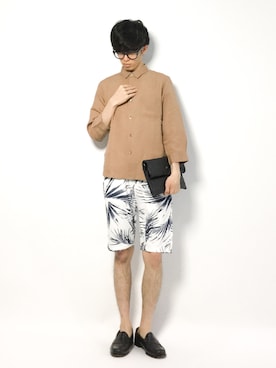 「ショーパン」｜hiroさん（メンズ・174cm）の夏コーディネート