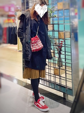 「2018マイベストコーデ」｜「アイテム（ワンピース/ドレス）」を使った、シリンさん（レディース・171cm）の冬コーディネート