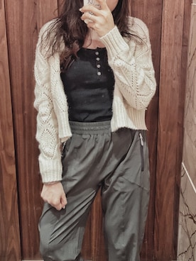 「PULL&BEAR（プルアンドベア）のアイテム（ジャケット/アウター）」を使った、シリンさん（レディース・171cm）の秋コーディネート