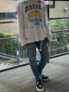 おちゃづけ。さん（メンズ・170cm）の秋コーディネート