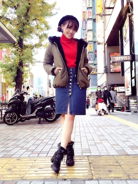 神田藍香（かーたん）さんのコーディネート