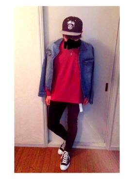 しんじさん（メンズ・171cm）の春コーディネート