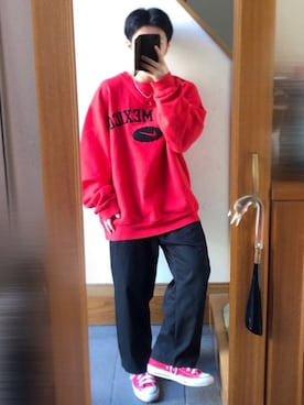 「NIKE(ナイキ)のアイテム(アクセサリー)」を使った、O'n U160さん(メンズ・155cm)の冬コーディネート