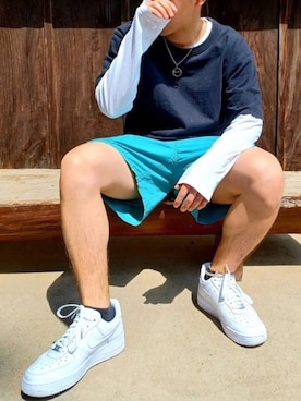 「NIKE(ナイキ)のアイテム(アクセサリー)」を使った、O'n U160さん(メンズ・155cm)の春コーディネート