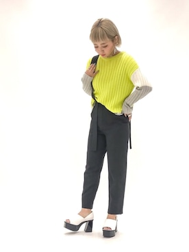 HIROSE/HAREさん（レディース・157cm）の冬コーディネート