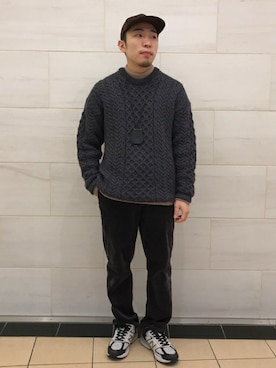 COZYさん（メンズ・165cm）の冬コーディネート