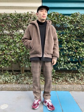 COZYさん（メンズ・165cm）の冬コーディネート