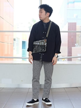 「GREGORY（グレゴリー）のアイテム」を使った、COZYさん（メンズ・165cm）の春コーディネート