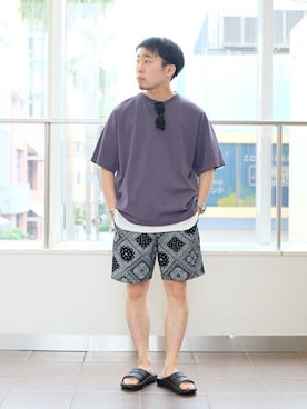 「417 EDIFICE（フォーワンセブンエディフィス）のアイテム（財布/小物）」を使った、COZYさん（メンズ・165cm）の夏コーディネート