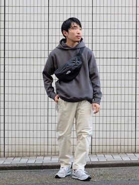 「ノースフェイス」｜COZYさん（メンズ・165cm）の秋コーディネート