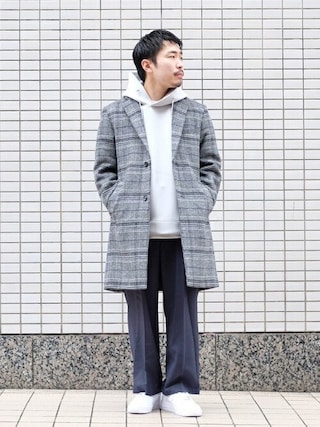 417 EDIFICEカシミヤブレンドメルトンチェスターコート 417 EDIFICE | OCEANS “Knockin'on Style's Door” VOL.3 大ヒット