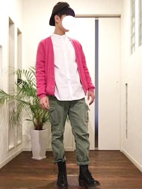 「BellyButton（ベリーボタン）のアイテム」を使った、KAZUさん（メンズ・170cm）の冬コーディネート