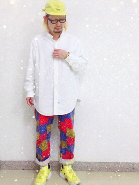 「ラルフローレン」｜「アイテム（サロペット/オーバーオール）」を使った、SHUHEI@DOIT君さん（メンズ・170cm）の冬コーディネート