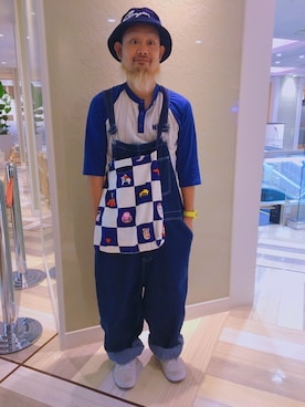 「ボヘミアンズ」｜「アイテム（帽子）」を使った、SHUHEI@DOIT君さん（メンズ・170cm）の秋コーディネート