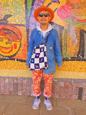 「chanel」｜「アイテム（オールインワン・サロペット）」を使った、SHUHEI@DOIT君さん（メンズ・170cm）の冬コーディネート