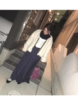 まゆさん（レディース・157cm）の冬コーディネート