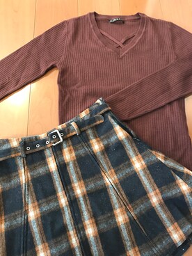 なななさん（レディース・156cm）の秋コーディネート