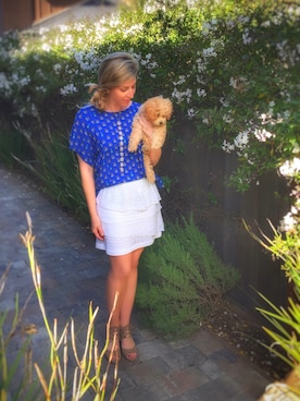 「Maeve（メーヴ）のアイテム」を使った、MKさん（レディース・165cm）の春コーディネート