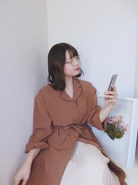 sallyさん（レディース・161cm）の春コーディネート