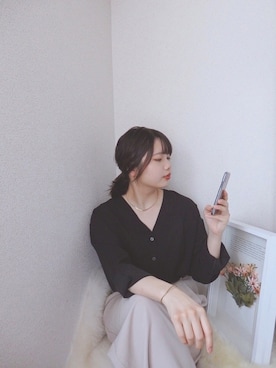 sallyさん（レディース・161cm）の春コーディネート