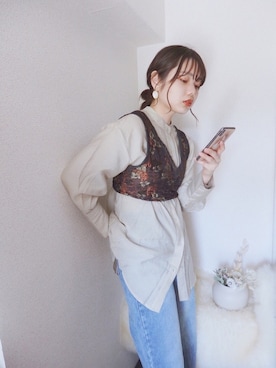 sallyさん（レディース・161cm）の春コーディネート