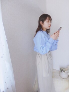 sallyさん（レディース・161cm）の春コーディネート
