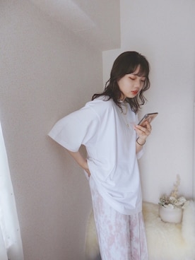 「FIG&VIPER（フィグアンドバイパー）のアイテム（パンツ）」を使った、sallyさん（レディース・161cm）の春コーディネート